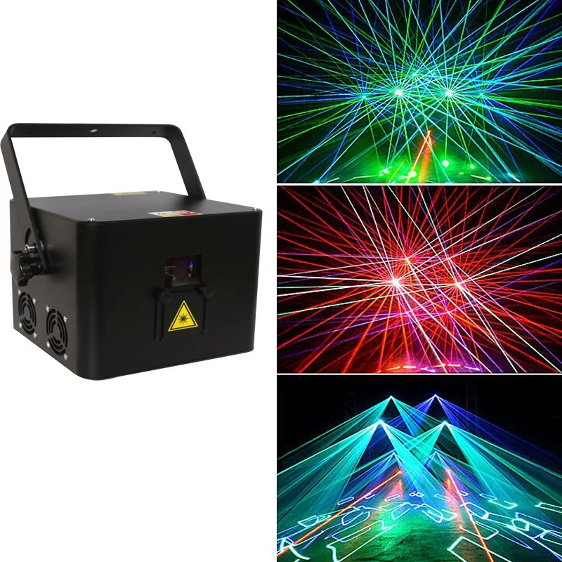 Discount 2W RGB Ful Color Animation Stage Disco Laser Light