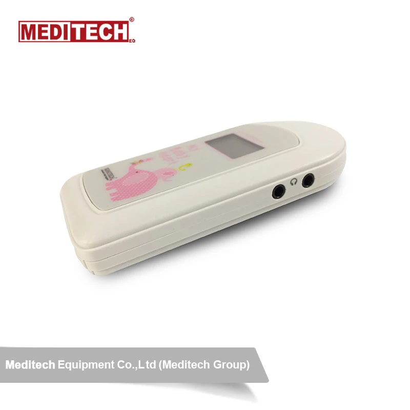 Pantalla LCD de bolsillo de alta calidad aprobada por CE Ultrasonido fetal Doppler