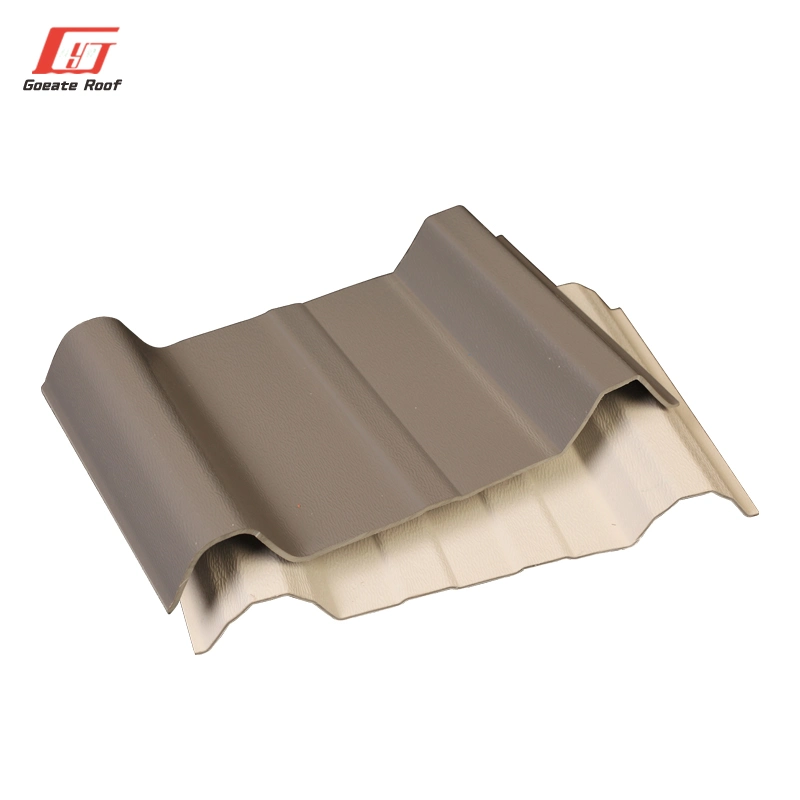 Grey Color 10 Years Warranty Corrugated PVC Roofing 2.0mm Apvc Roof Tile in Malaysia