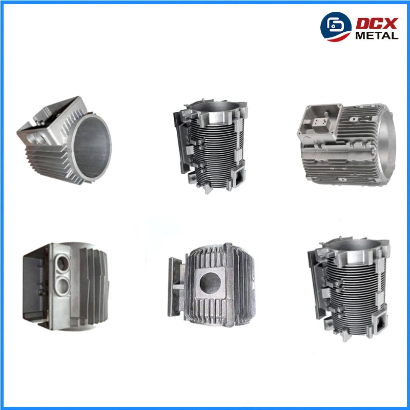 High Pressure Die Cast Parts Aluminum Casting Motor Housing OEM ODM