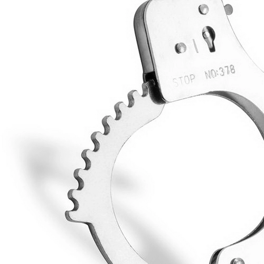 Stainless Metal Handcuffs Bdsm Flirting Toy for Couples Sex Toys for Woman Men Sm Bondage Kit Sex Toy Online%