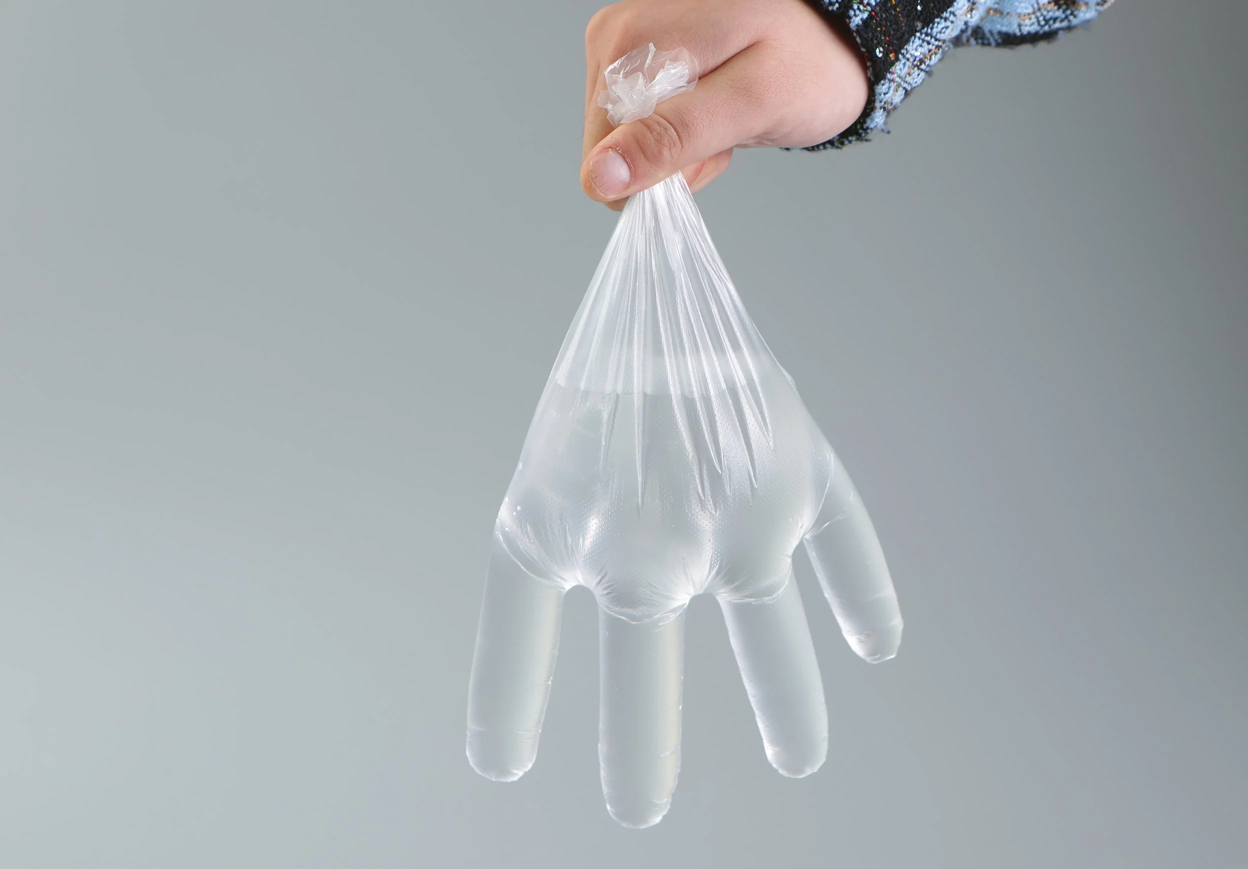 China Supplier Dish Washing PE Gloves