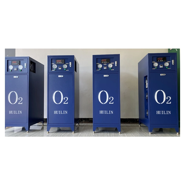 Huilin Good Quality 93%+-3% 60m3/H Industrial Medical on-Site Skid Mounted PLC Control Oxygen Generator for Samall Hospital