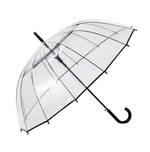 Rn-010vcreative Transparent Dome Shape Automatic Umbrella