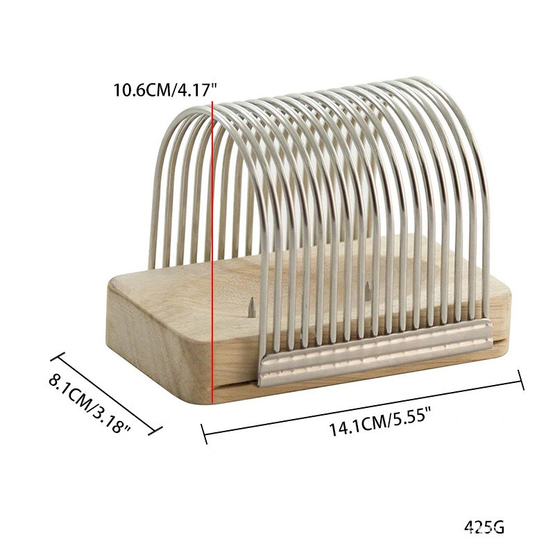 Cortador cuchillo de cocina avaricioso Acero inoxidable patata Slicing Rack Making Accesorios para frutas vegetales de peler Ai15824