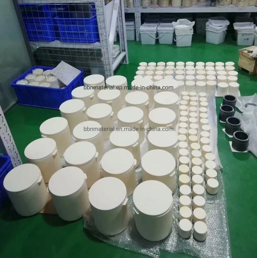 50ml 100ml 250ml 500ml Ysz Zirconia Ceramic Grinding Jar Ceramic Crucible Uesd for Horizontal Planet Machine