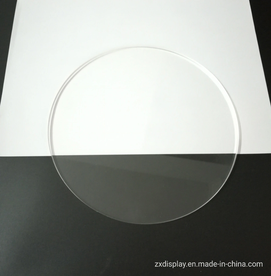 1mm to 20mm Thickness Clear PMMA Acrylic Plastic Blank Disc