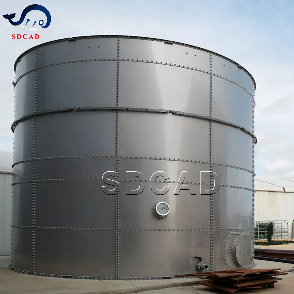 Sdcad líquido de grande escala armazenamento de água silo líquido de soro Slohing