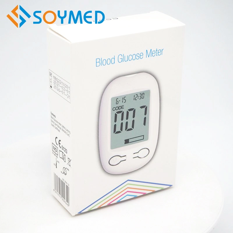 China Hot Product Blood Sugar Smart Watch Glucose Meter with Test Strips