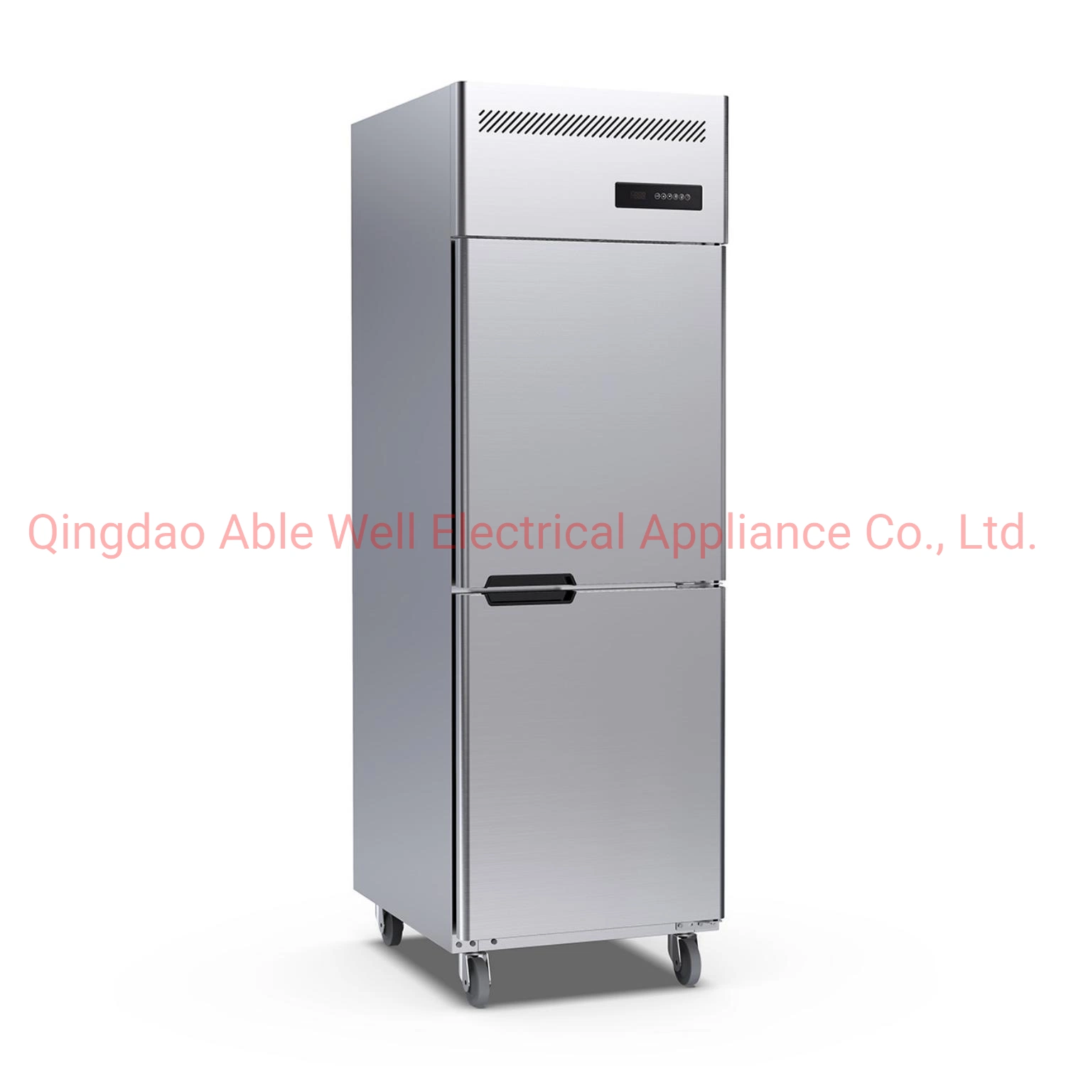 2023 New Design Fan Deep Cooling Stainless Steel Kitchen Hotel Worktable Refrigerator Freezer