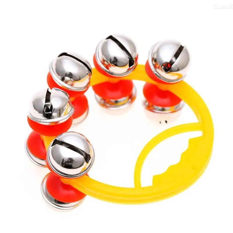 Baby Plastic Hand Bell Baby Rattles Musical Toy Hand Bell