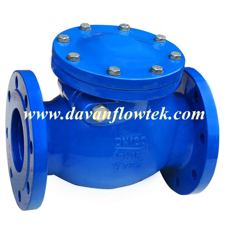 Metal Seat Butterfly Valve Original Factory Ball Valve BS / DIN Standrd Gaye Valve Pn16 Flanged Globe Valve Cast Ductile Iron Ggg50 Swing Check Valve