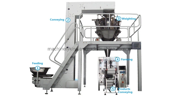 Automatic Weight Nuts Flax Seeds Doypack Granule Packing Machine