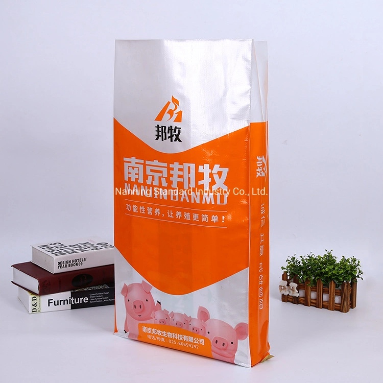 صنع في الصين عضويّة مواش تغذية حزمة [بوب] [لمبنل] [بي] حقائب منسوجة بوزن 25 كجم 40 كجم
