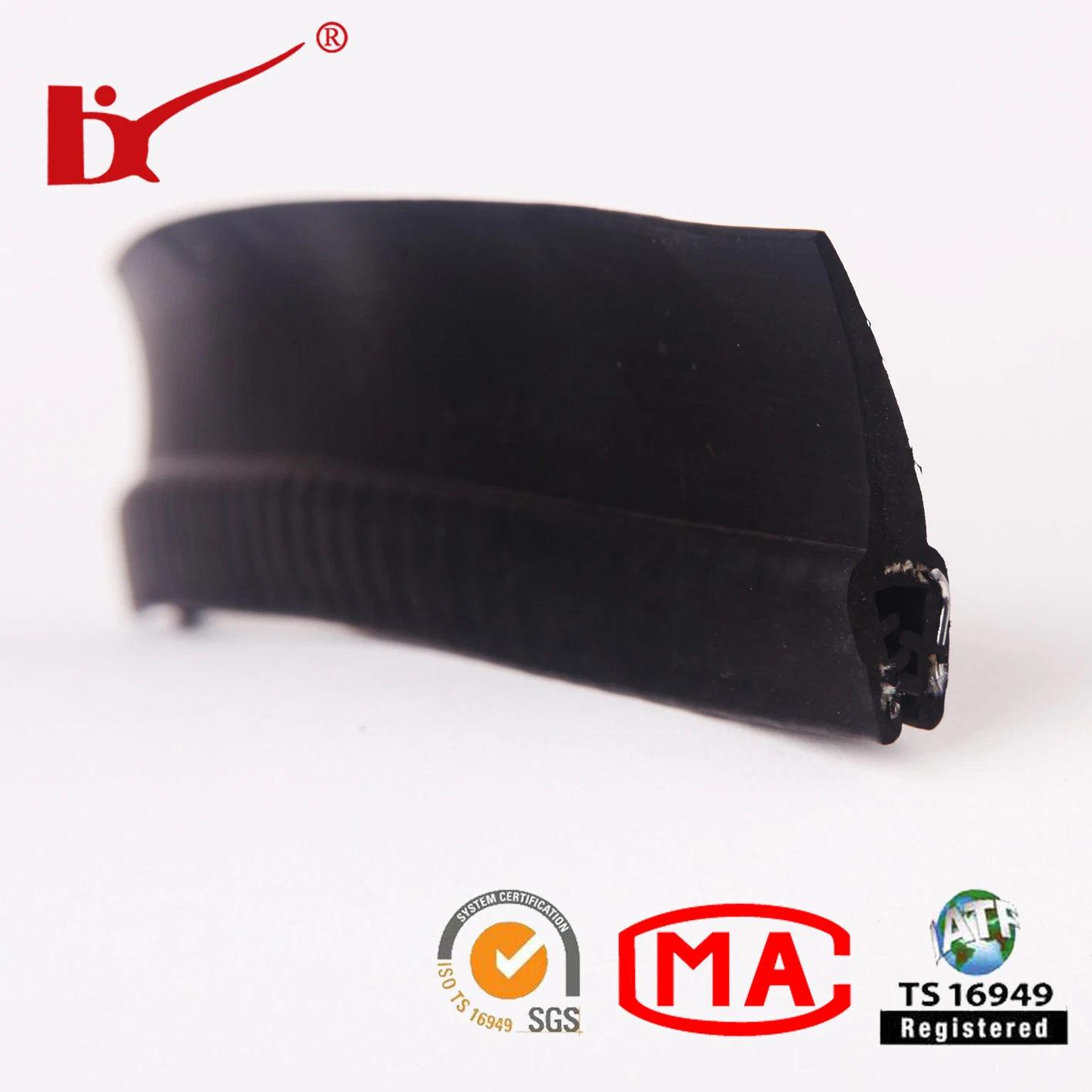 Dustproof EPDM Extruded Auto Rubber Seal Strips