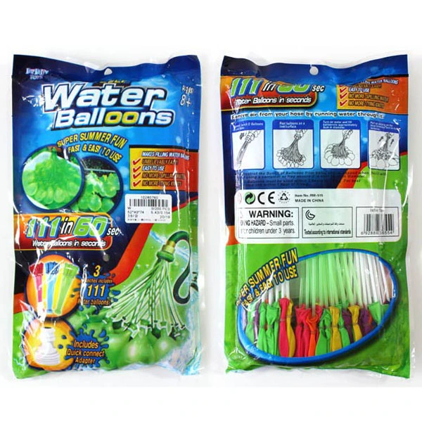 Os brinquedos de água infláveis mágico 111PCS balões de água balão colorido (10282382)
