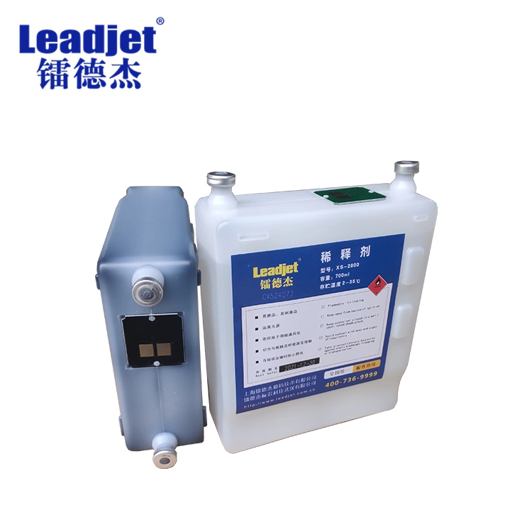 Leadjet Smart Cartridge Continuous Small Character Inkjet Printer for Production Line Usage