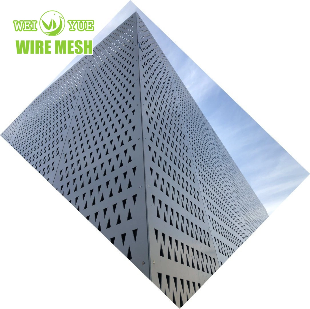 Perforated Metal Sheet Sintered Stainless Steel with Wire Laminated Mesh Circular Hole Mesh