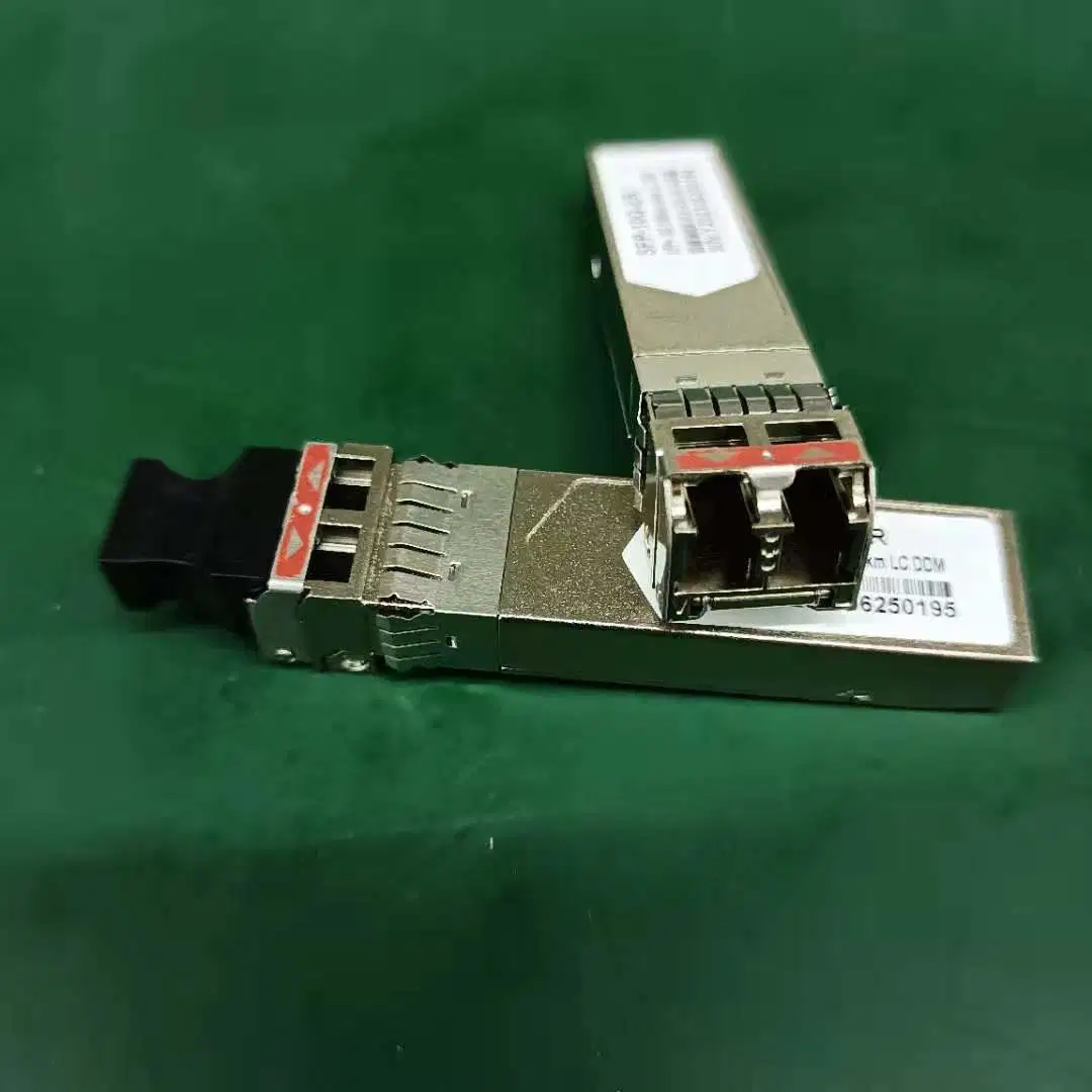 Módulo SFP 10g de fibra óptica FTTH LC Dual 1550nm Er 40km Convertidor Ethernet