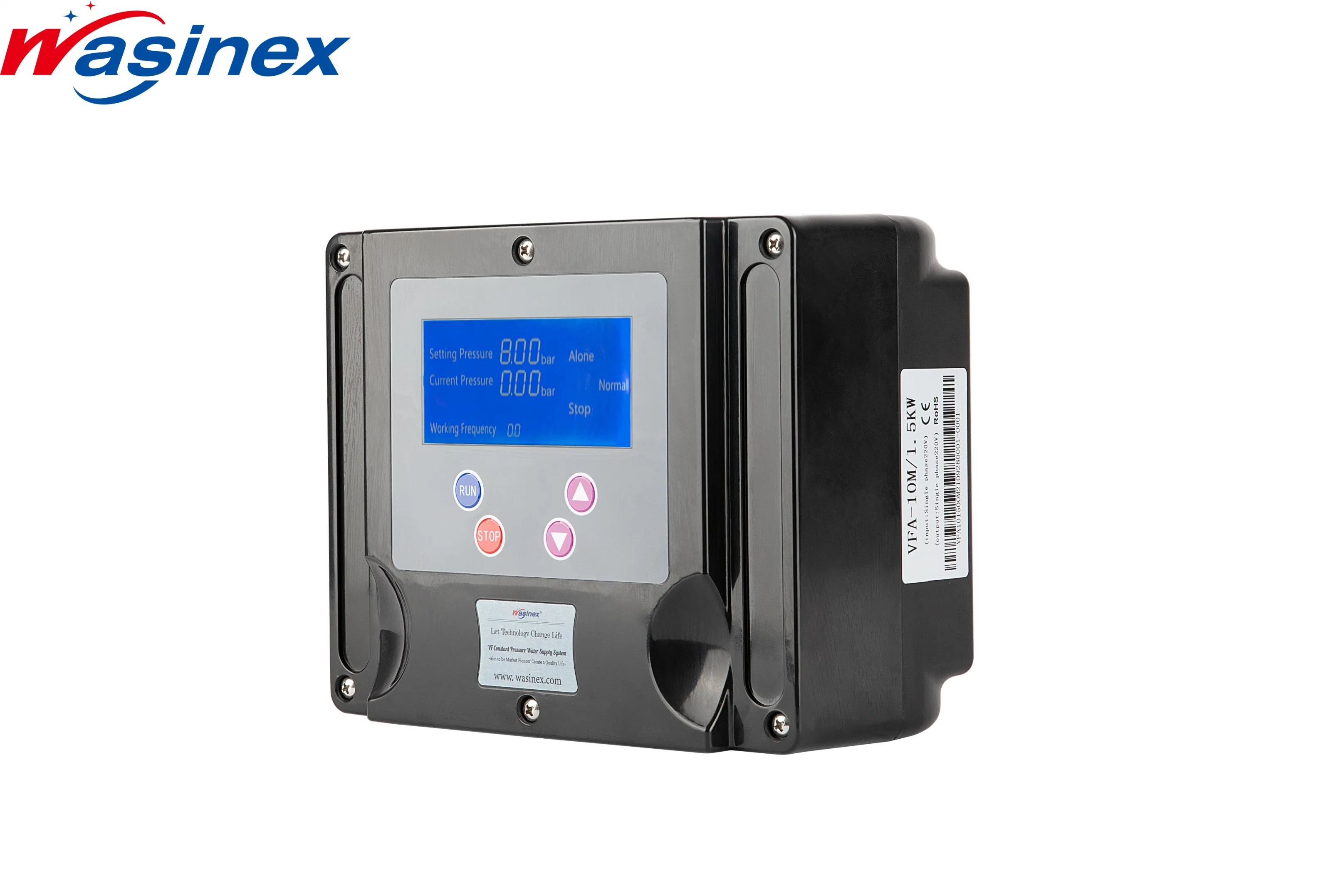 Pantalla LCD de la presión constante Wasinex conversor para bomba de agua de 220V