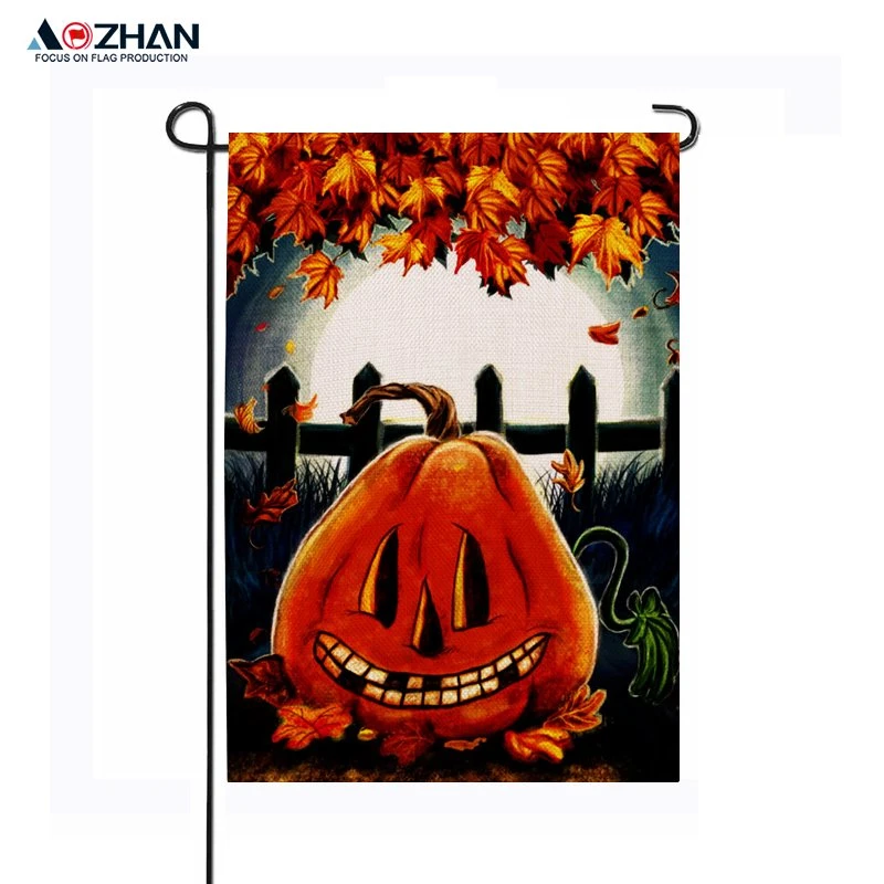 Водонепроницаемый флаг Halloween Garden Flag для использования на открытом воздухе и флаг пользовательского стиля