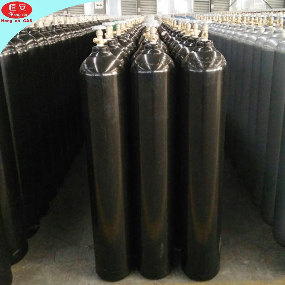 High Pressure Seamless Steel Nitrogen Gas Cylinder 40L