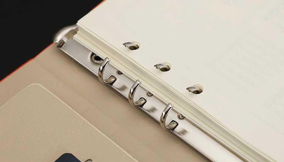 Supply A5 Three Fold Loose Leaf Notebook Business Office Meeting Notebook