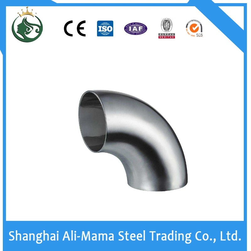 1/6xinyue 12'' 90 Deg Sch 40 Lr ASTM A234 Wpb Ms Elbow with Flange Conntected Carbon Steel China