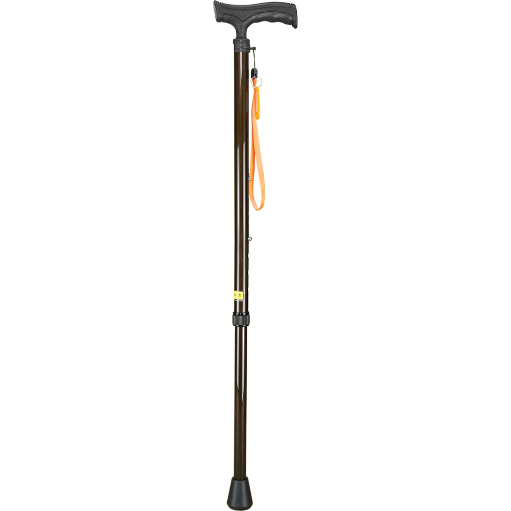 Aluminum Leg Adjustable Lightweight Sturdy Walking Stick for Elderly