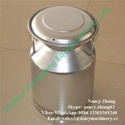 FDA Approved Aluminum Alloy Milk Can with Mushroom Cover