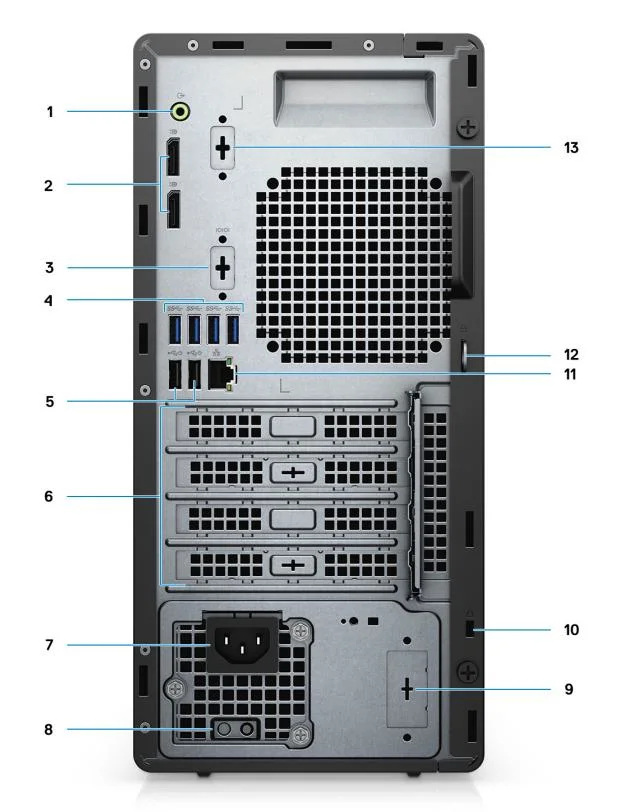 Ordinateur de bureau à bas prix Optiplex 5090mt Tour station de travail PC