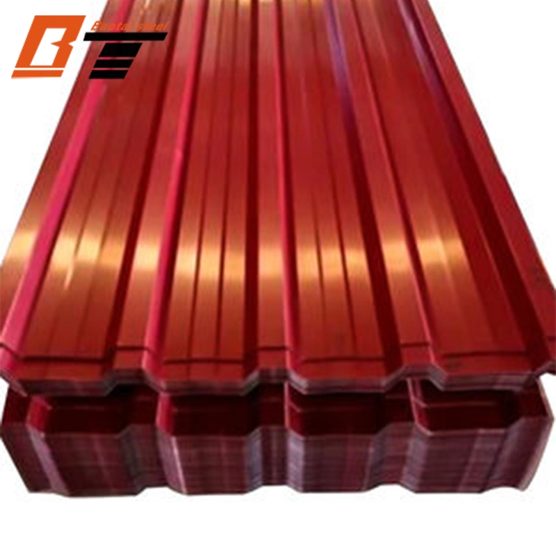 Aluminium Zinc Coated Galvanized Roofing Sheet Color Coated Corrugated Steel Sheet Metal Roofing Sheet