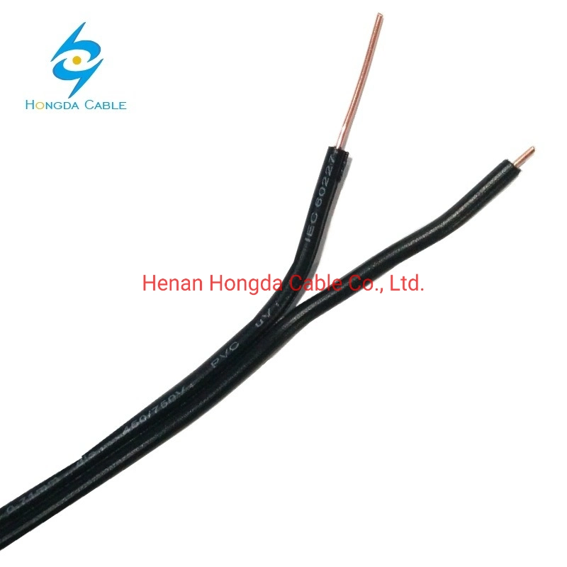 0.71mm 0.8mm Telephone Drop Wire Copper UV Resistance PVC/PE Insulation