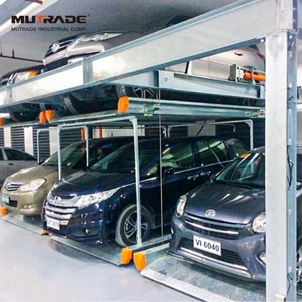 Multi-Layer Saving Space Stereo Garage Puzzle Parking System