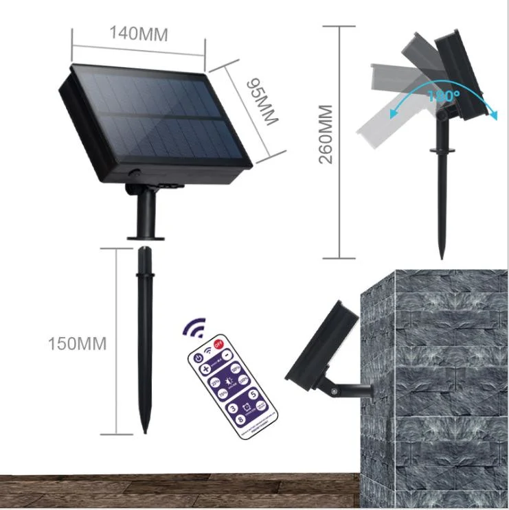 Solar-LED Meteor Dusche Regenlichter 50cm 10 Röhren