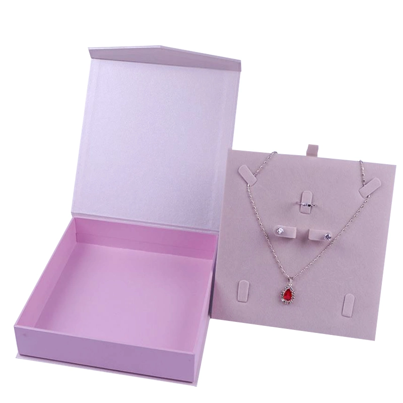 Hot Wedding Favor Fashion Fine Rigid Packaging Jewelry Box