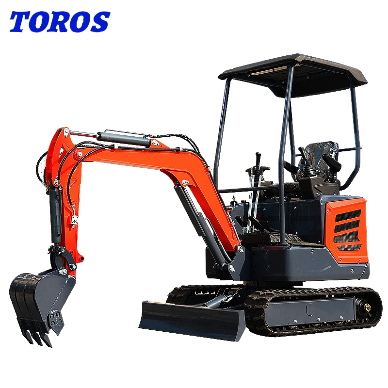 Excavadoras Retropala Envío gratuito Miniexcavadora EPA 1,8 Ton Mini Bagger 1000kg Mini Digger con Thumb Bucket para la venta Crawler Excavadora 1,5 Ton 2 Ton 2,5 Ton 5t