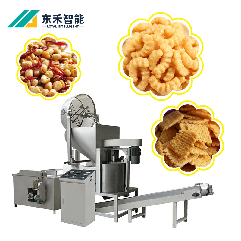 Top Quality Automatic Snacks Batch Frying Machine Banana Chips Commerical Batch Frying Machinery Plant for Sale