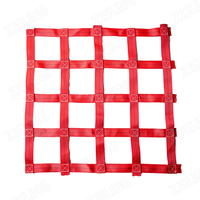 Polyester Lifting Cargo Net Belting Safe Lifting Sling Webbing Sling