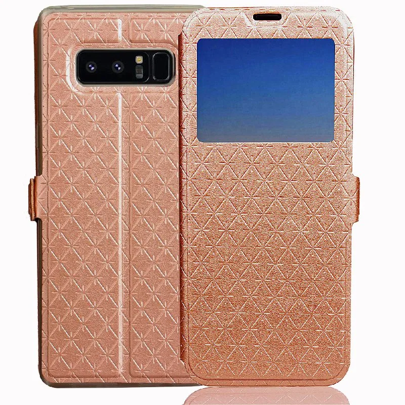 Phone Cases PU Leather Mobile Cover for Samsung Galaxy Note 8