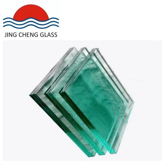 6.38mm/8.38mm/10.38mm/12.38mm Tempered Clear and Color Laminated Glass