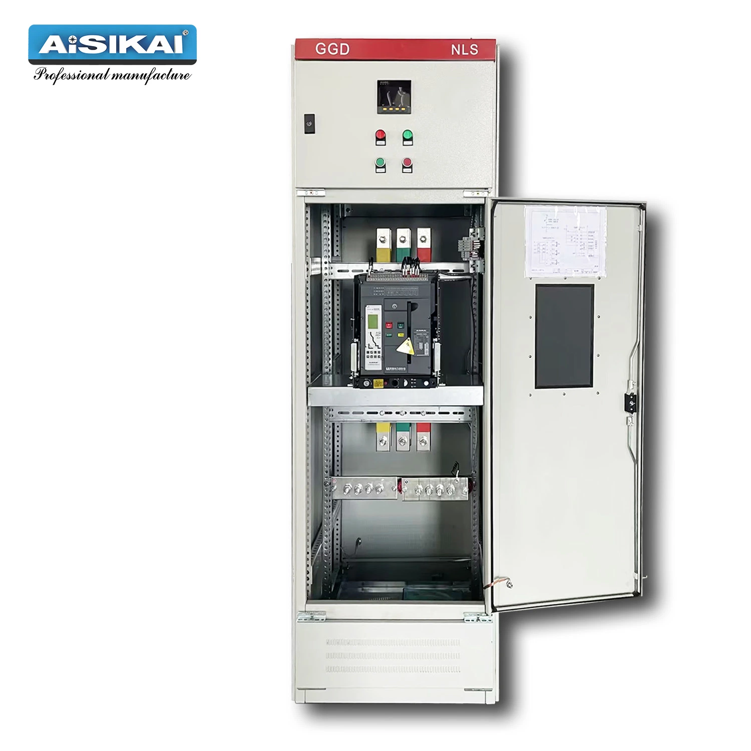 Customized Metal-Enclosed Control Panel Cabinet 63A Switchgear Cabinet