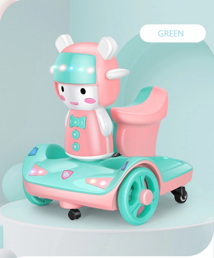 New Children's Electric Balance Car Double Drive Toy Car for Boys and Girls