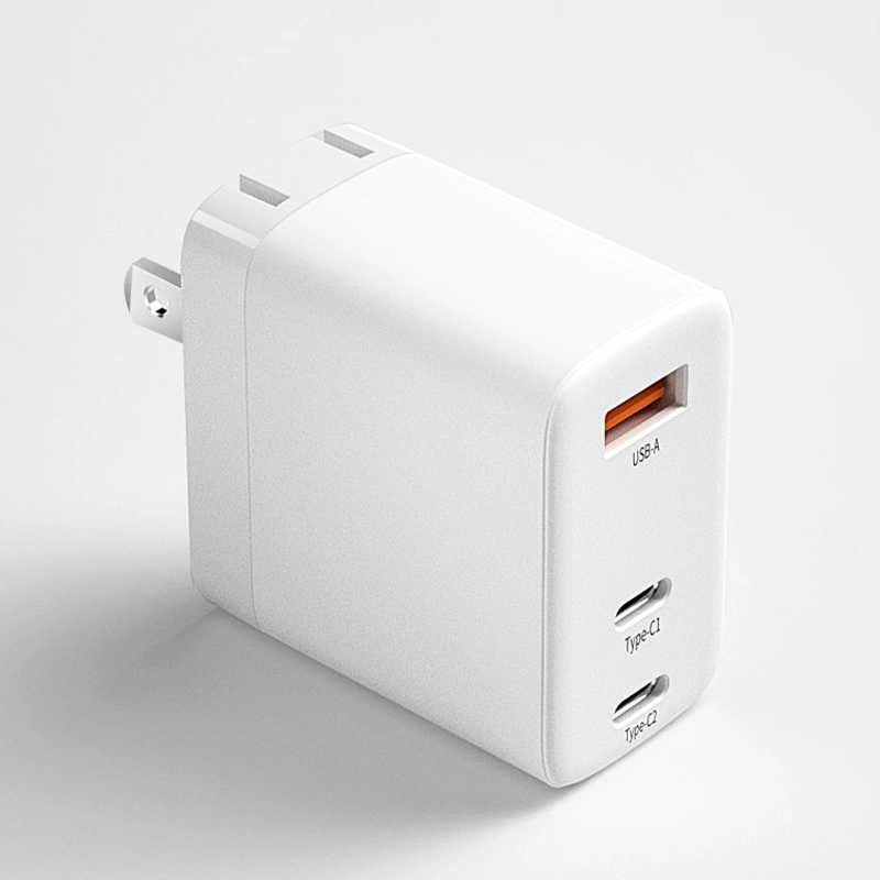 Cargador inalámbrico Cargador de portátil GAN 65W 100W 140W Pd3,1 Móvil Cargador de teléfono adaptador de alimentación USB-C.