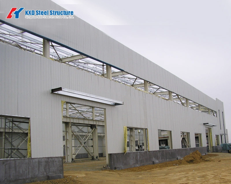 Construção de metal pré-fabricada Industrial fabricante mais barato de estrutura portátil edifício de estrutura Oficina de Aço de vários andares