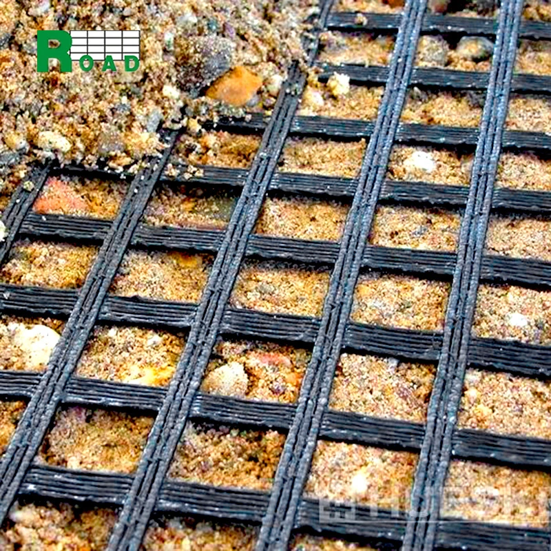 Pet Warp Knitted Polyester Geogrid for Retaining Walls Construction