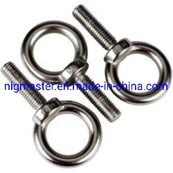 Eye Bolt BS 4278 Fastener DIN580 DIN582 Eye Bolt Nut JIS 1168 G275 G400