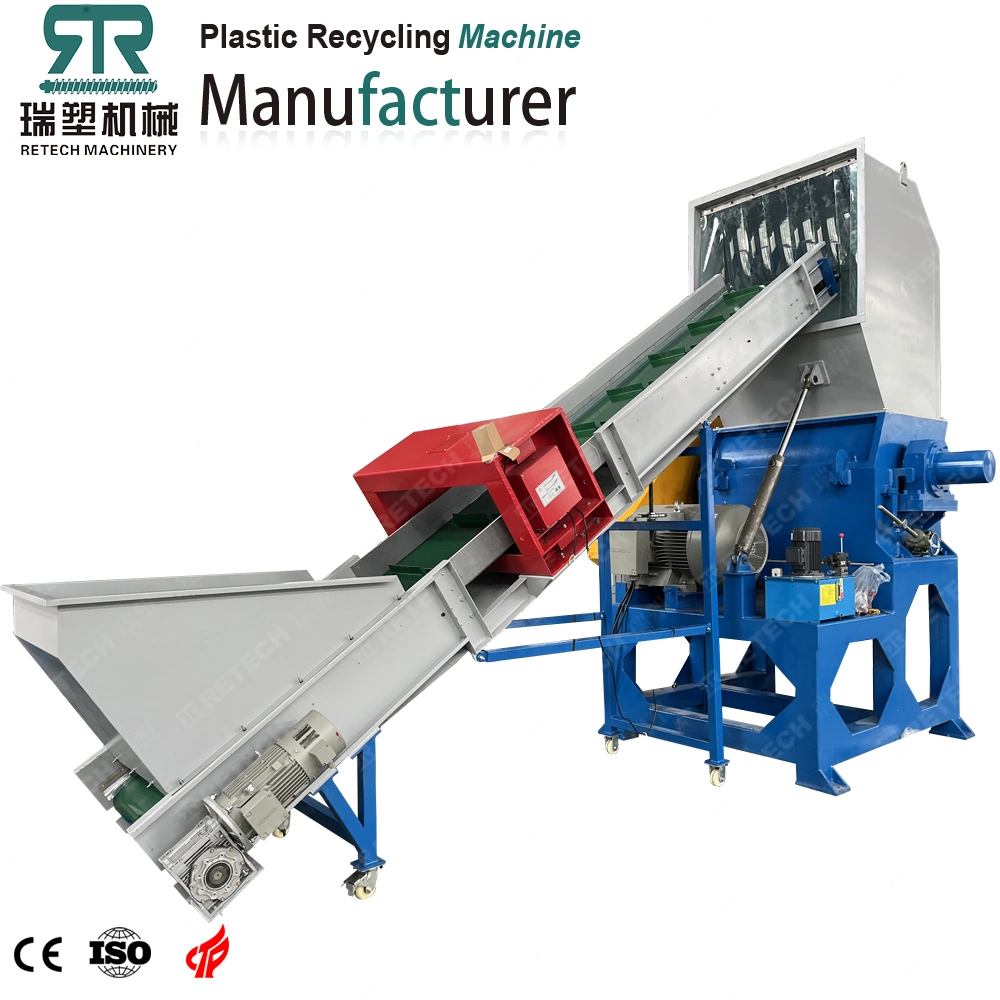 Waste Edge Crushing and Recycling Plastic PE Industrial LDPE PP Film Washing Machine