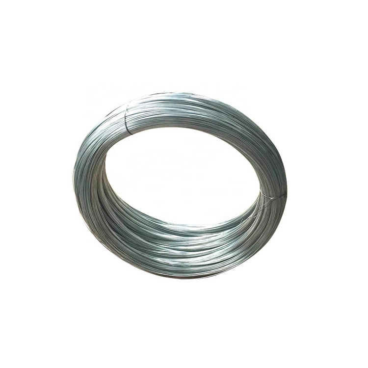 Dominica Iron Wire Low Carbon Hot Dipped Galvanized Steel Wire for Chain Link Fence