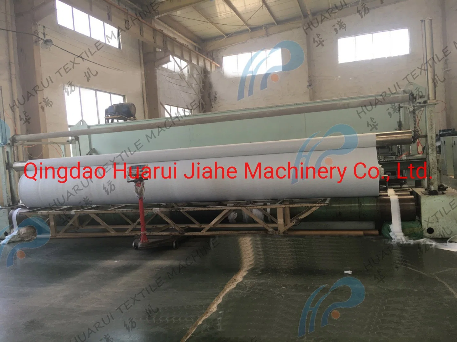 Geotextile Non-Woven Machine for Sludge Desludging and Water Filter Fabric Making Machine Permeable Geomembrane for Pond Liner/Dam/River Embankment